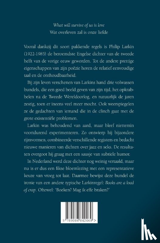 Larkin, Philip - Het leven met een gat erin