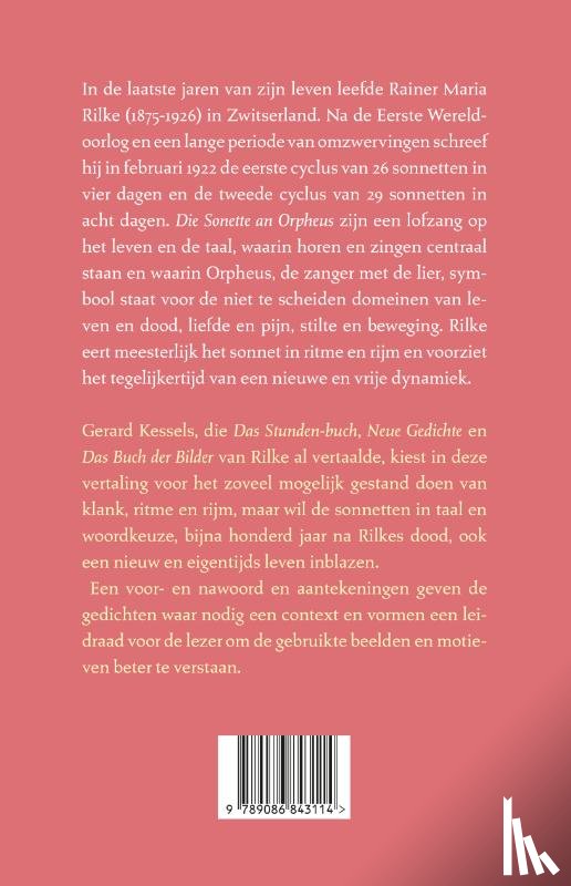 Rilke, Rainer Maria - De sonnetten aan Orpheus