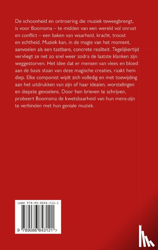 Boomsma, Camiel - Brieven aan de meesters II