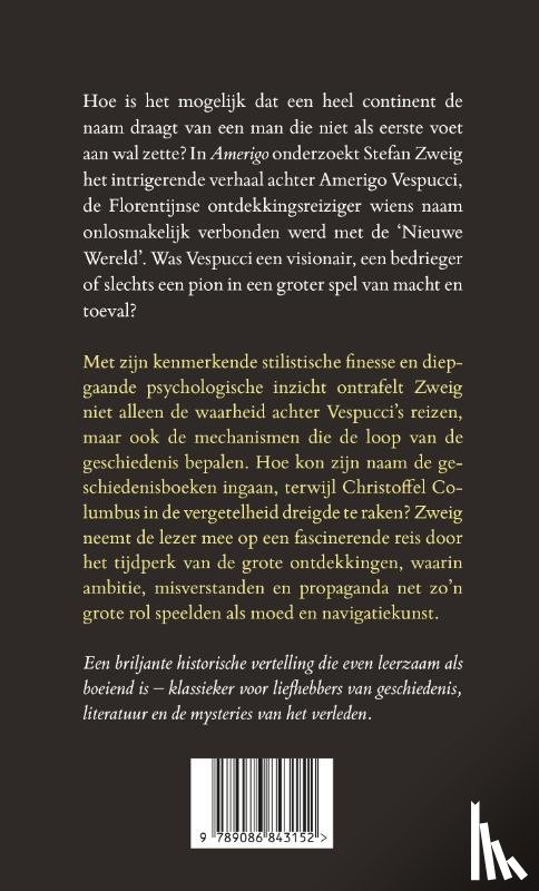 Zweig, Stefan - Amerigo