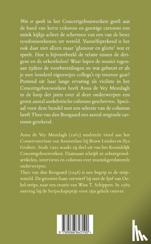 Vey Mestdagh, Anna de - Wat er speelt