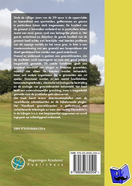 Vlug, Henk J. - Handboek grasveldinsecten