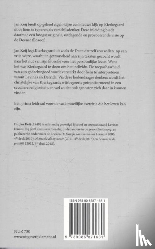 Keij, Jan - Kierkegaard anders gezien