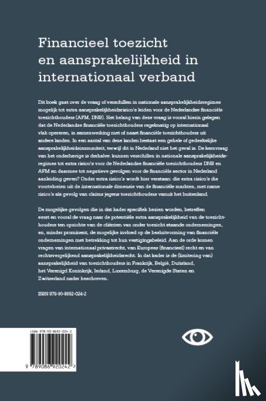 Kezel, E. de, Dam, C.C. van, Giesen, Ivo, Perron, C.E. du - Financieel Toezicht en Aansprakelijkheid in internationaal verband