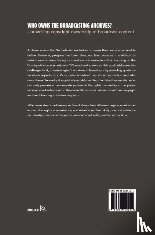 Schroff, Simone - Who owns the broadcasting archives?