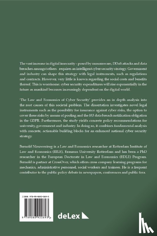 Nieuwesteeg, Bernold B.F.H. - The Law and Economics of Cyber Security