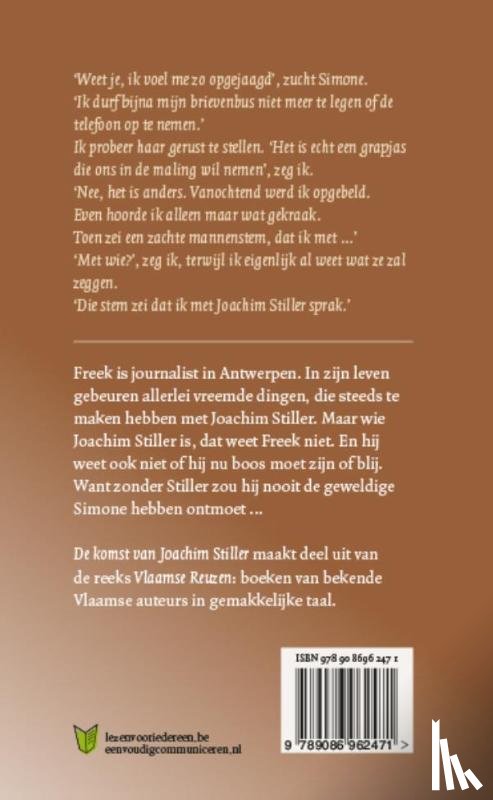 Lampo, Hubert - De komst van Joachim Stiller