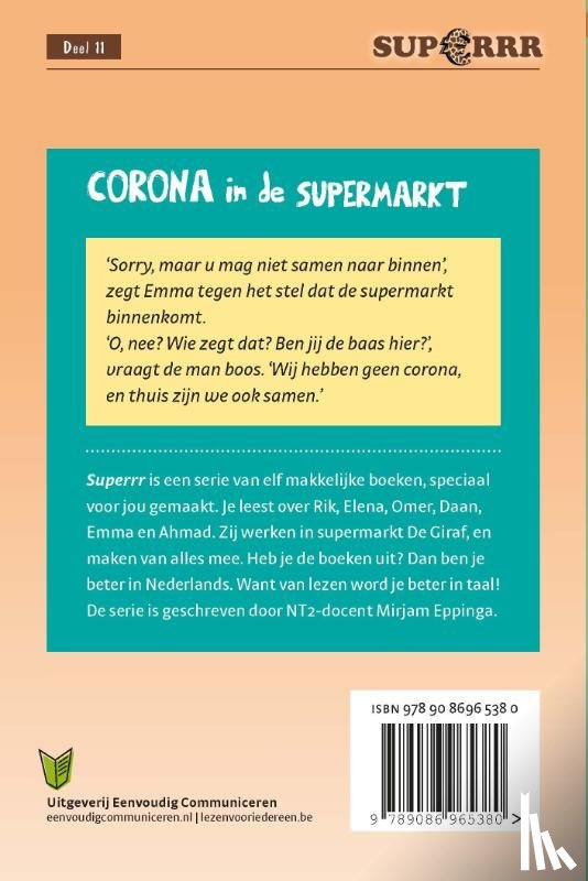 Eppinga, Mirjam - Corona in de supermarkt