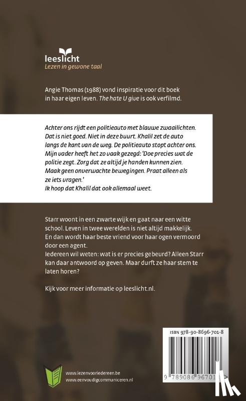 Thomas, Angie - The Hate U Give