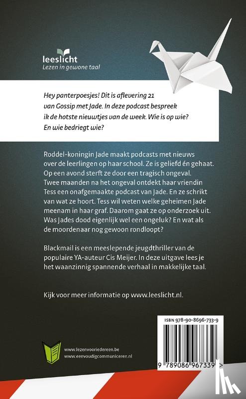 Meijer, Cis - Blackmail
