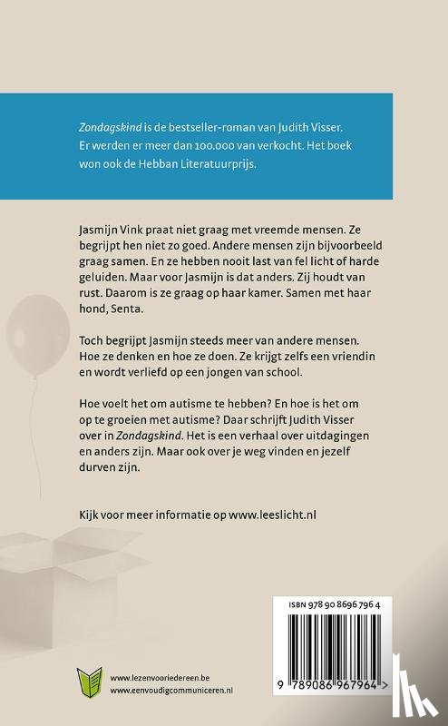 Visser, Judith - Zondagskind