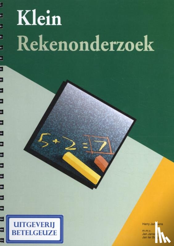 Janssens, H. - Klein rekenonderzoek