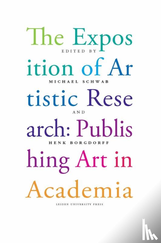  - The exposition of artistic research