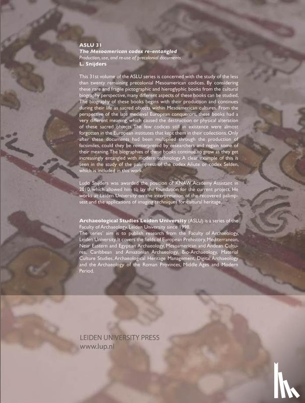 Snijders, Ludo - The Mesoamerican codex re-entangled
