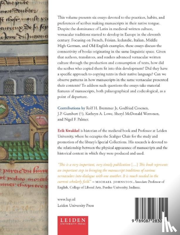  - Vernacular Manuscript Culture 1000-1500