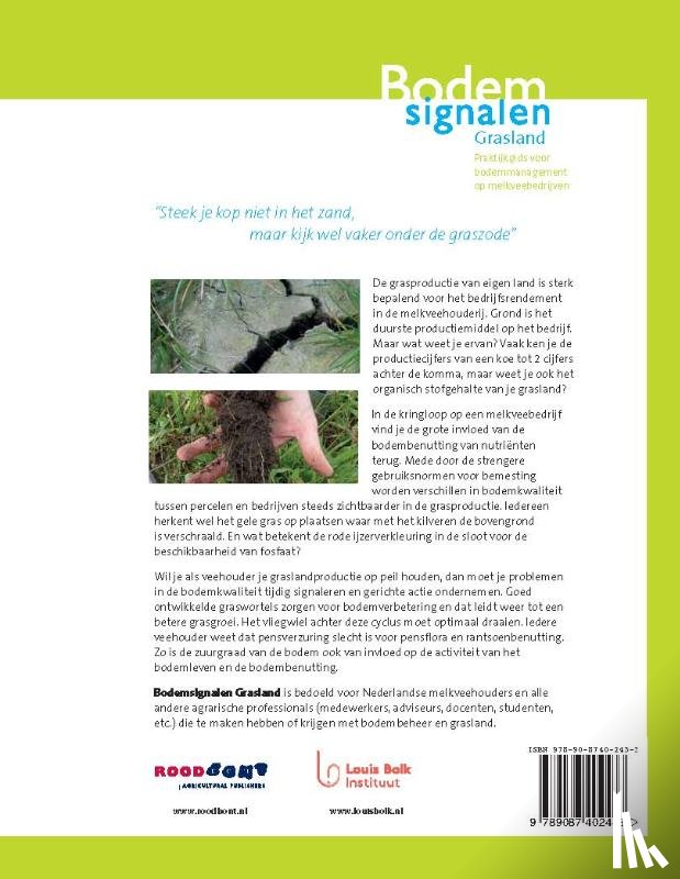 Eekeren, Nick van, Philipsen, Bert, Bokhorst, Jan, Berg, Coen ter - Bodemsignalen Grasland