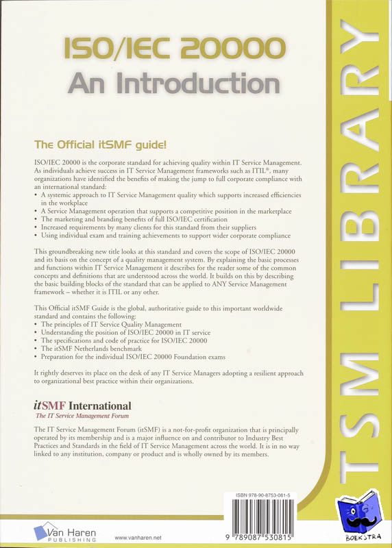 Bon, Jan van - ISO/IEC 20000