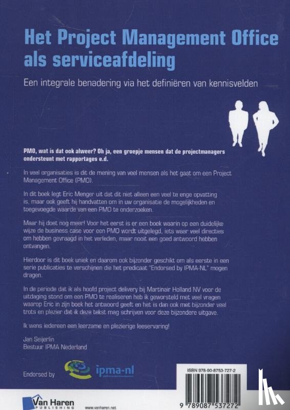 Menger, Eric - Het Project Management Office als serviceafdeling