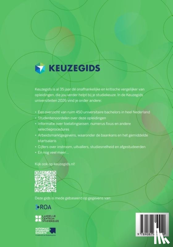 Korver-Casu, Melissa, Keulen, Hanne van, Geene, Joris, Sijbrands, Nathalie - Keuzegids universiteiten 2026