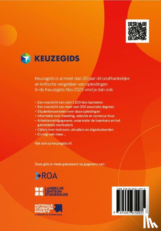 Weijer, Erin van de, Keulen, Hanne van, Korver-Casu, Melissa, Leeuwen, Vivian van, Seute, Dana, Geene, Joris - Keuzegids hbo 2025