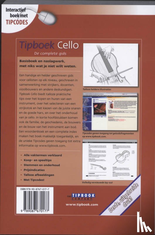 Pinksterboer, Hugo - Tipboek Cello