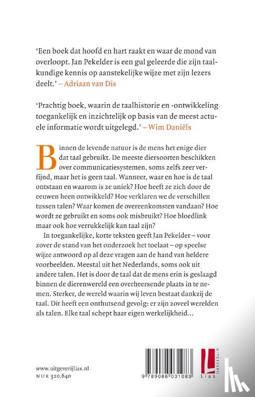 Pekelder, Jan - Het taaldier mens