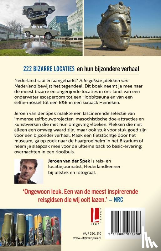 Spek, Jeroen van der - Alle gekste plekken van Nederland