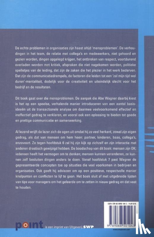 Wagner, Abe, Redactiebureau Ron Heyer - De transactionele manager