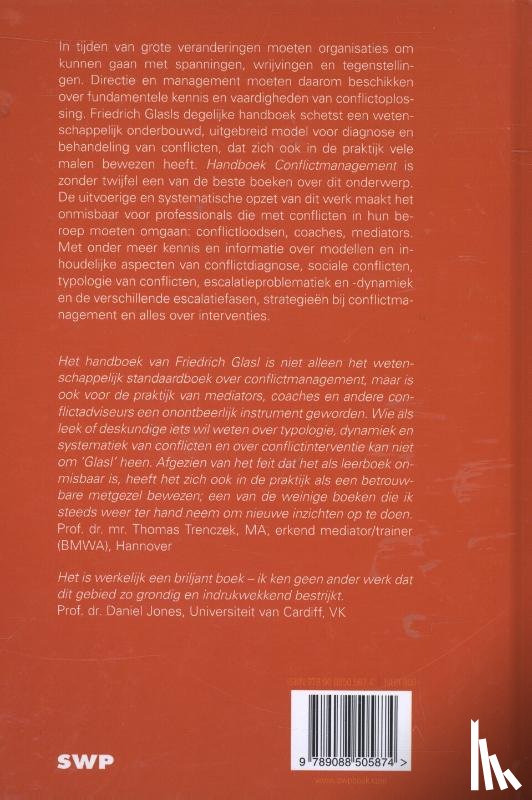 Glasl, Friedrich - Handboek conflictmanagement