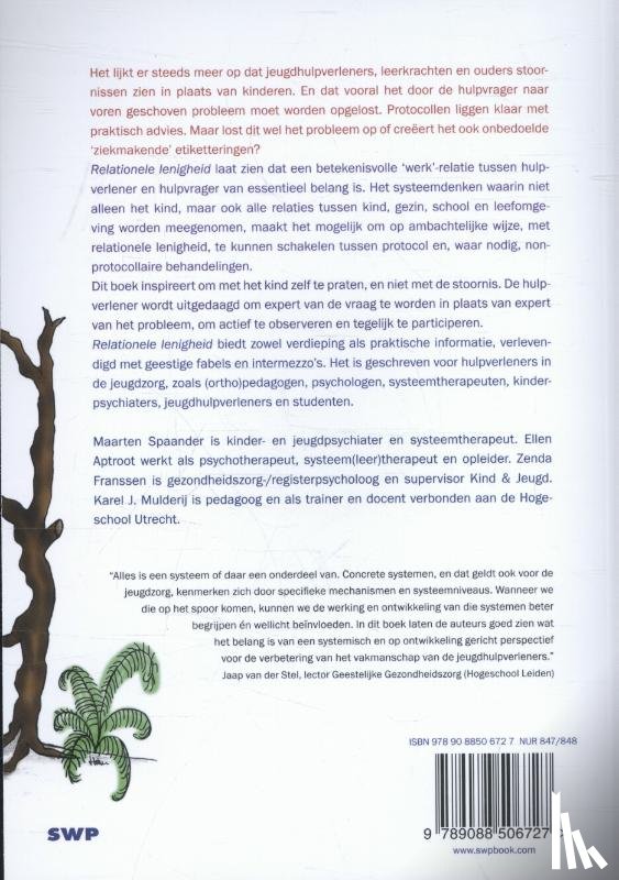 Spaander, Maarten, Aptroot, Ellen, Mulderij, Karel J., Franssen, Zenda - Relationele lenigheid