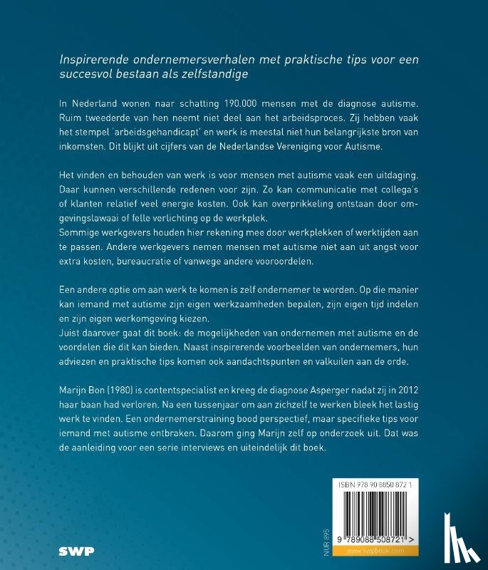 Bon, Marijn - Ondernemen(d) met autisme