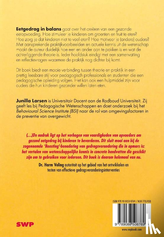 Larsen, Junilla - Eetgedrag in balans