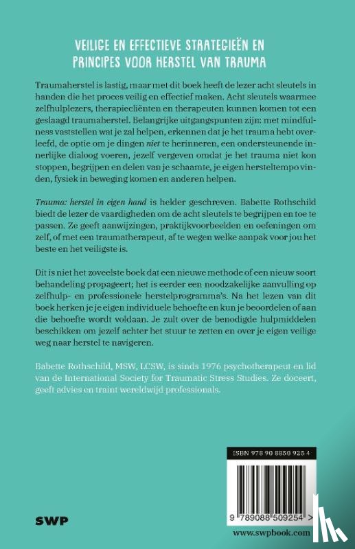 Rothschild, Babette - Trauma: herstel in eigen hand