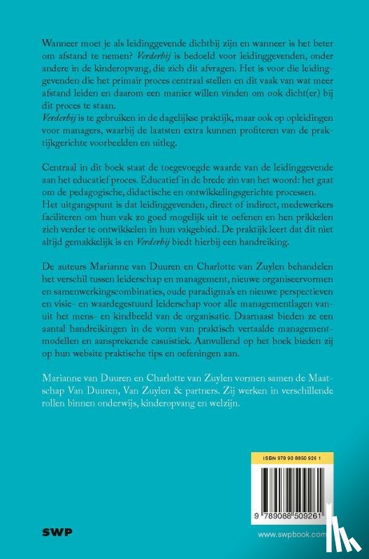 Duuren, Marianne van, Zuylen, Charlotte van - Verderbij