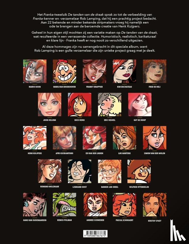 Kuijpers, Henk - Ode aan Franka's De tanden van de draak #1