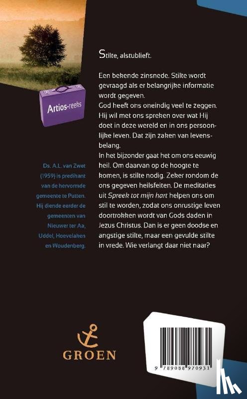 Zwet, A.L. van - Spreek tot mijn hart