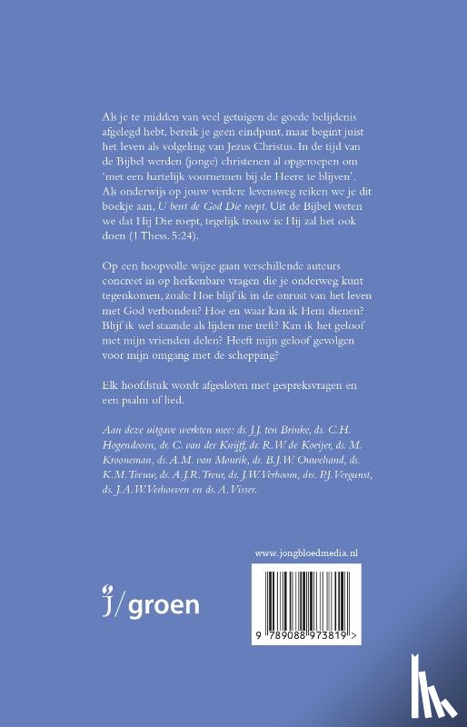 Vergunst, P. J. - U bent de God die roept