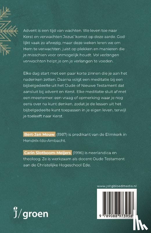 Mouw, Bert-Jan, Slotboom-Meijers, Carin - Vol verlangen verwachten
