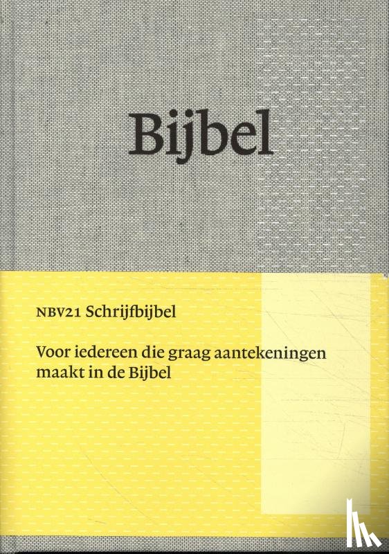  - Bijbel NBV21 Schrijfbijbel