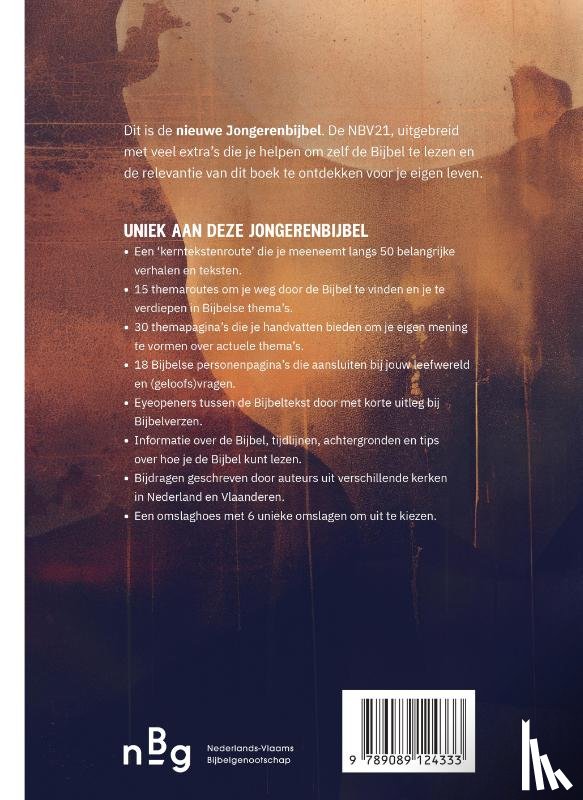 Putten, Bram van, Zonnenberg, Corine, Matsinger, Corjan, Visser, Ilse, Both, Pieter, Hausoul, Raymond, Leij, Stephen van der, Krimpen, Tabitha van - Jongerenbijbel