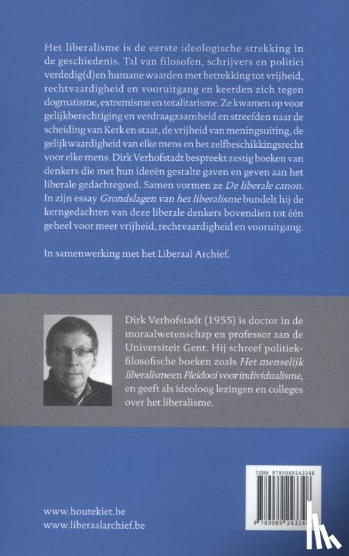 Verhofstadt, Dirk - De liberale canon