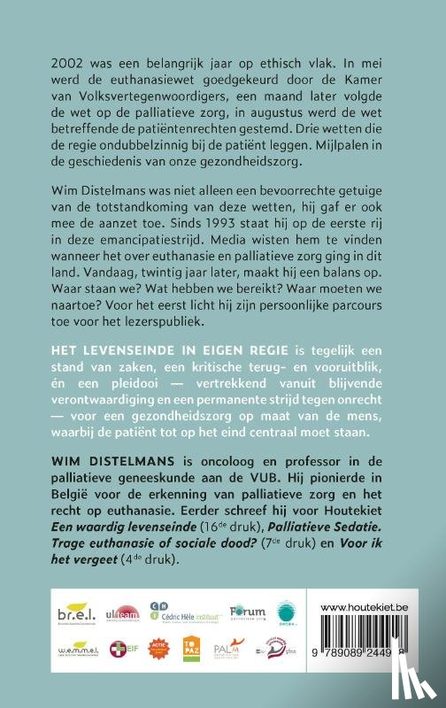 Distelmans, Wim - Het levenseinde in eigen regie