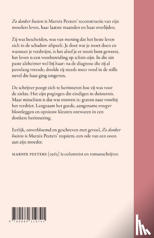 Peeters, Marnix - Zo donker buiten