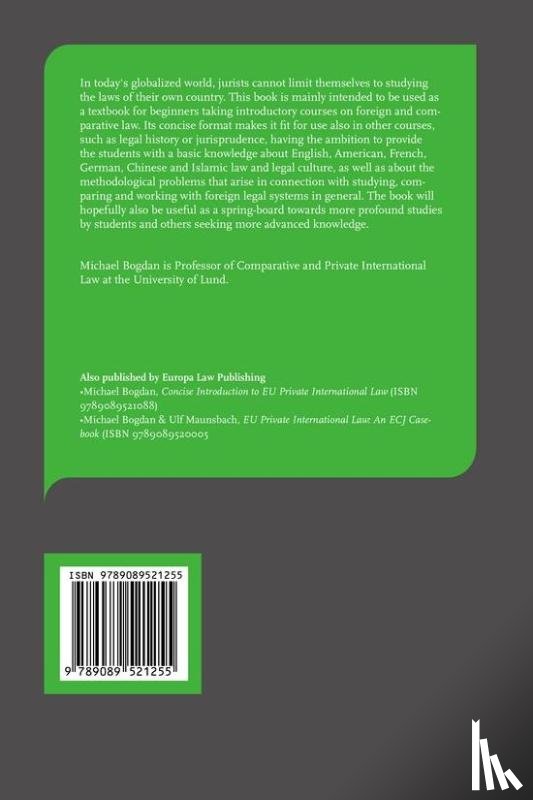Bogdan, Michael - Concise introduction to comparative law