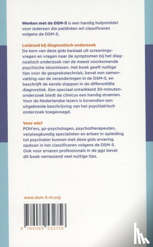 Nussbaum, Abraham M., American Psychiatric Association - Werken met de DSM-5