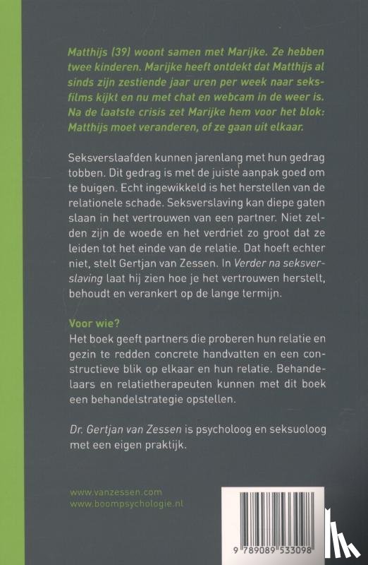 Zessen, Gert Jan van - Verder na seksverslaving