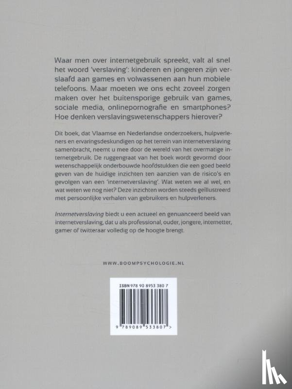 Kisjes, Herm, Nijs, Davy, Rooij, Tony van - Internetverslaving