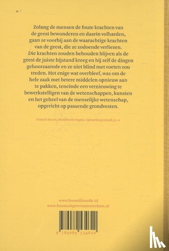 Bacon, Francis - Novum organum