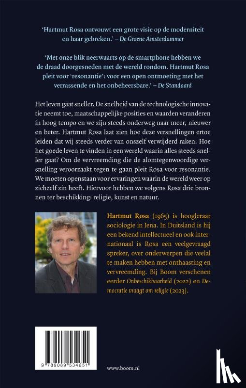 Rosa, Hartmut - Leven in tijden van versnelling