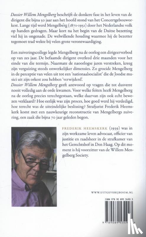 Heemskerk, Frederik - Dossier Willem Mengelberg